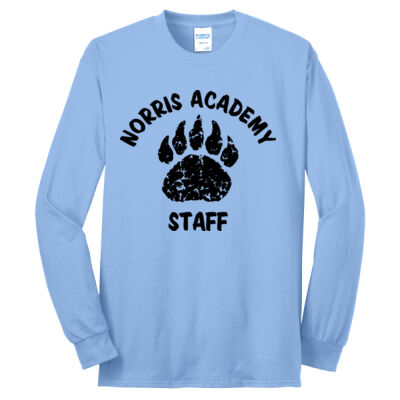 Bear Paw Staff Black Print  - Core Blend Tee - Long Sleeve Core Blend Tee Thumbnail