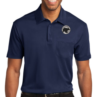 Embroidered Bear Crest  - Silk Touch™ Performance Pocket Polo Thumbnail