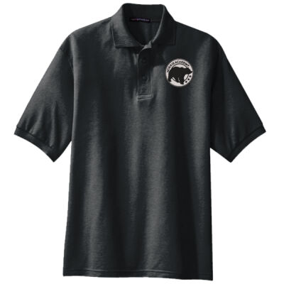 Embroidered Bear Crest  - Tall Silk Touch™ Polo Thumbnail