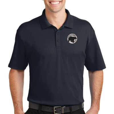 Embroidered Bear Crest  - Silk Touch ™ Interlock Performance Polo Thumbnail
