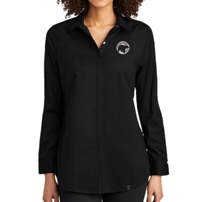 Embroidered Bear Crest  - ® Ladies Commuter Woven Tunic Thumbnail