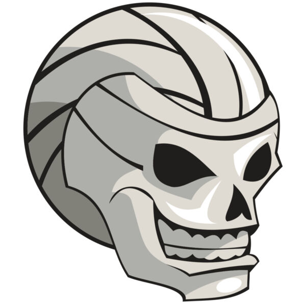 VOLLEYBALL SKULL RQC Thumbnail
