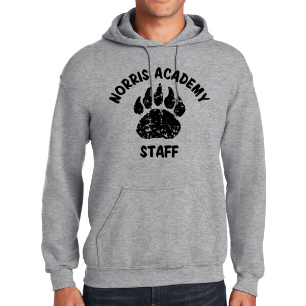 Bear Paw Staff Black Print  - Core Blend Tee - Heavy Blend &#153; Hooded Sweatshirt Thumbnail