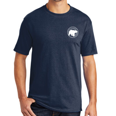 Crest Bear Print White  - Core Blend Tee Thumbnail