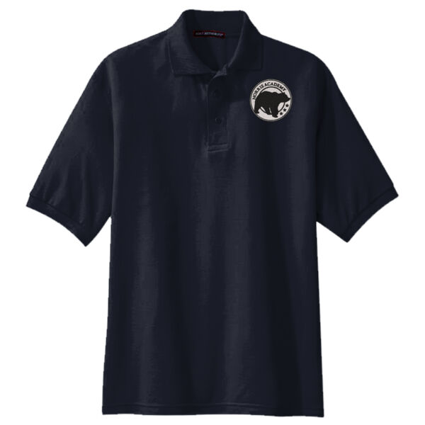 Embroidered Bear Crest  - Silk Touch™ Polo Thumbnail