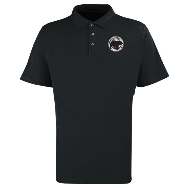 Embroidered Bear Crest  - Tall Tech Pique Polo Thumbnail