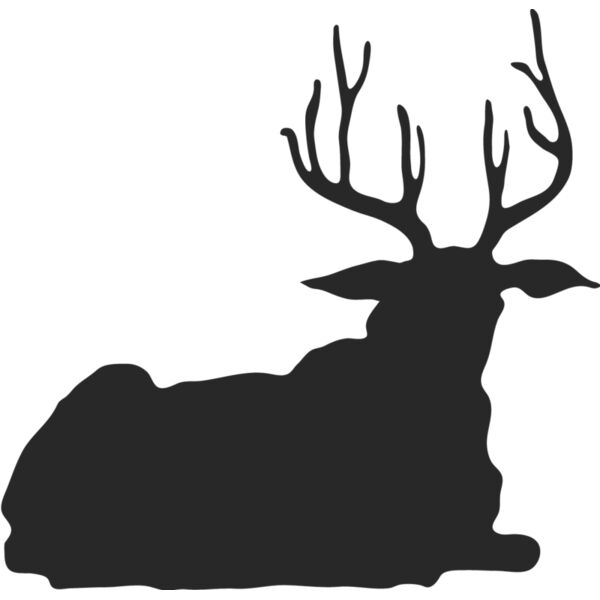 Deer Buck Silhouette 7 Thumbnail