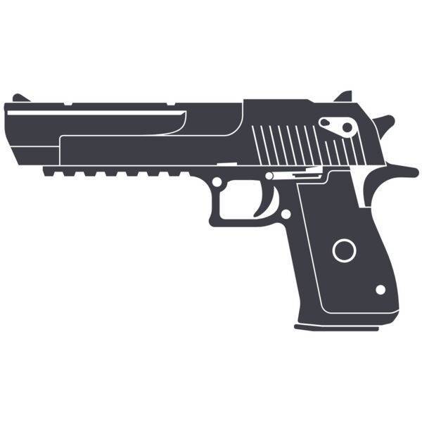 Pistol Gun Silhouette 1 Thumbnail