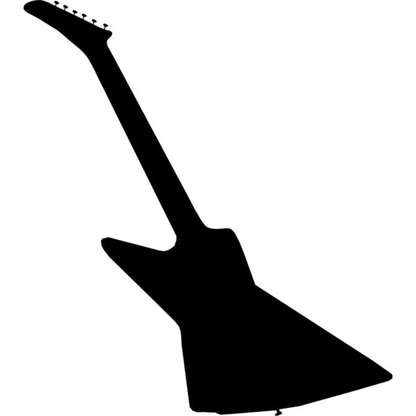 Electric Guitar Silhouette 15 Thumbnail