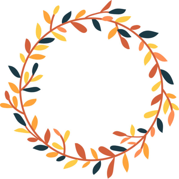 Autumn Fall Leaf Branch Wreath 1 Thumbnail