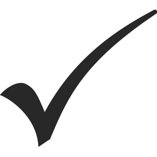 Black Right Checkmark 2 Thumbnail