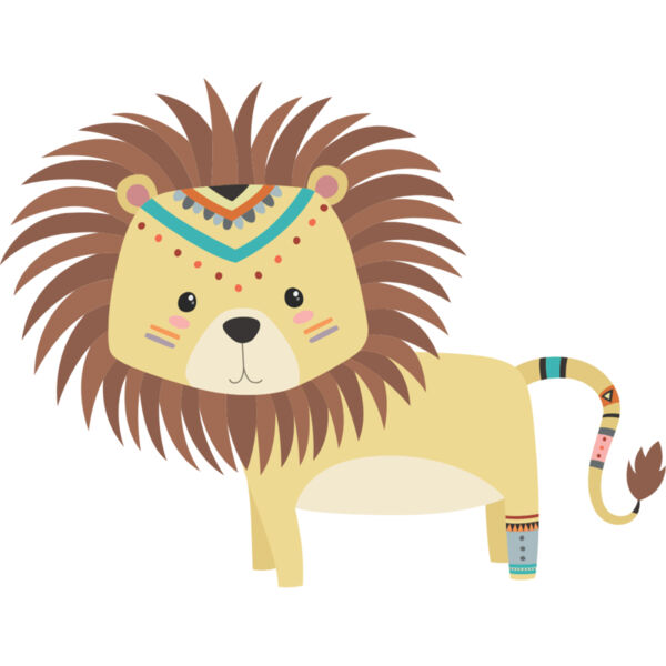 Woodlands Tribal Lion 1 Thumbnail
