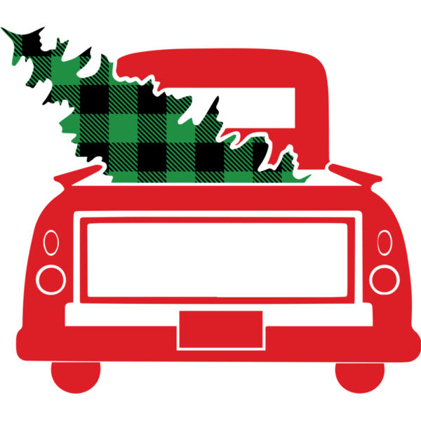 Christmas Tree Truck Plaid 1 Thumbnail