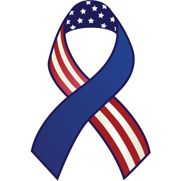 USA America Awareness Ribbon 7 Thumbnail