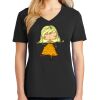 Ladies Core Cotton V-Neck Tee Thumbnail