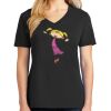 Ladies Core Cotton V-Neck Tee Thumbnail