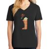 Ladies Core Cotton V-Neck Tee Thumbnail