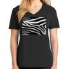 Ladies Core Cotton V-Neck Tee Thumbnail