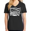 Ladies Core Cotton V-Neck Tee Thumbnail