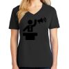 Ladies Core Cotton V-Neck Tee Thumbnail