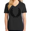 Ladies Core Cotton V-Neck Tee Thumbnail